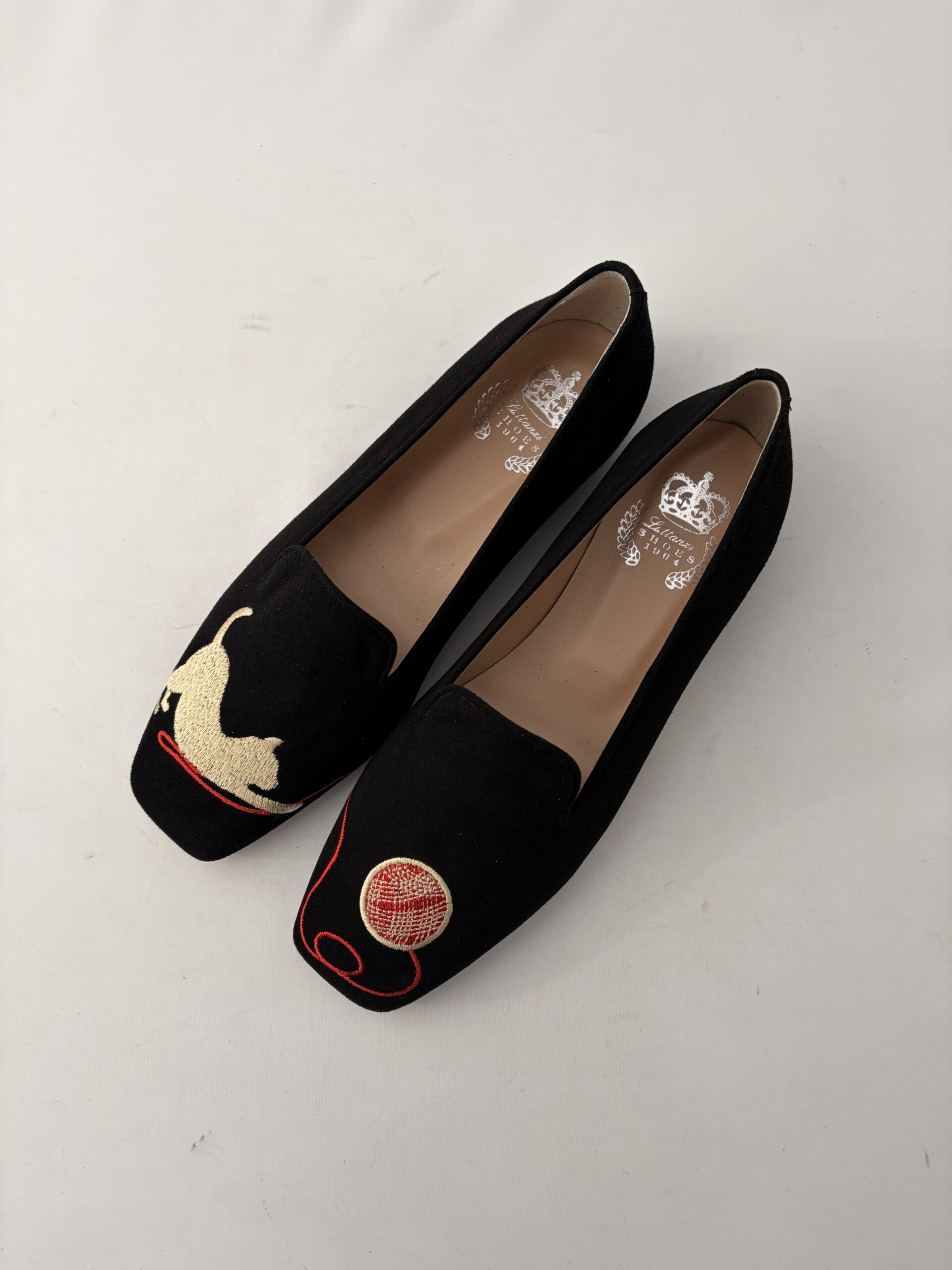 Loafers Gattino con Gomitolo