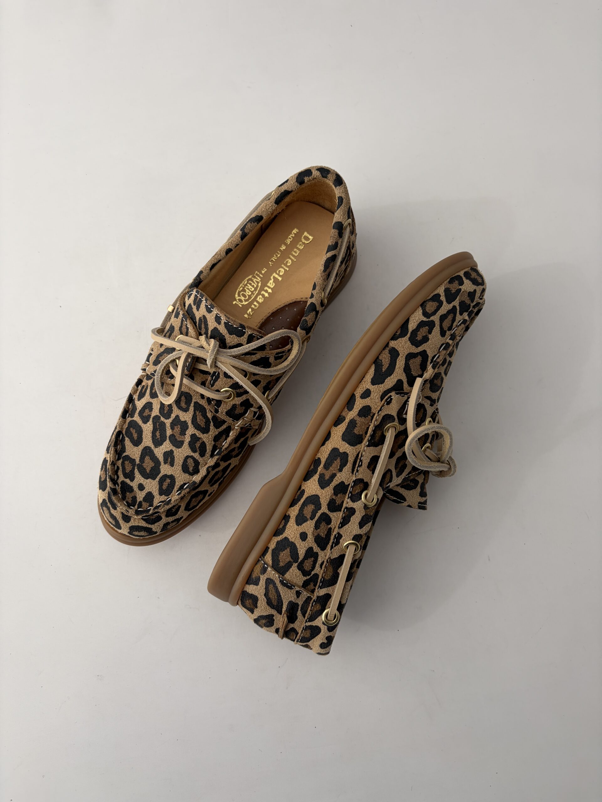 Barca Leopardate Stringate - immagine 2