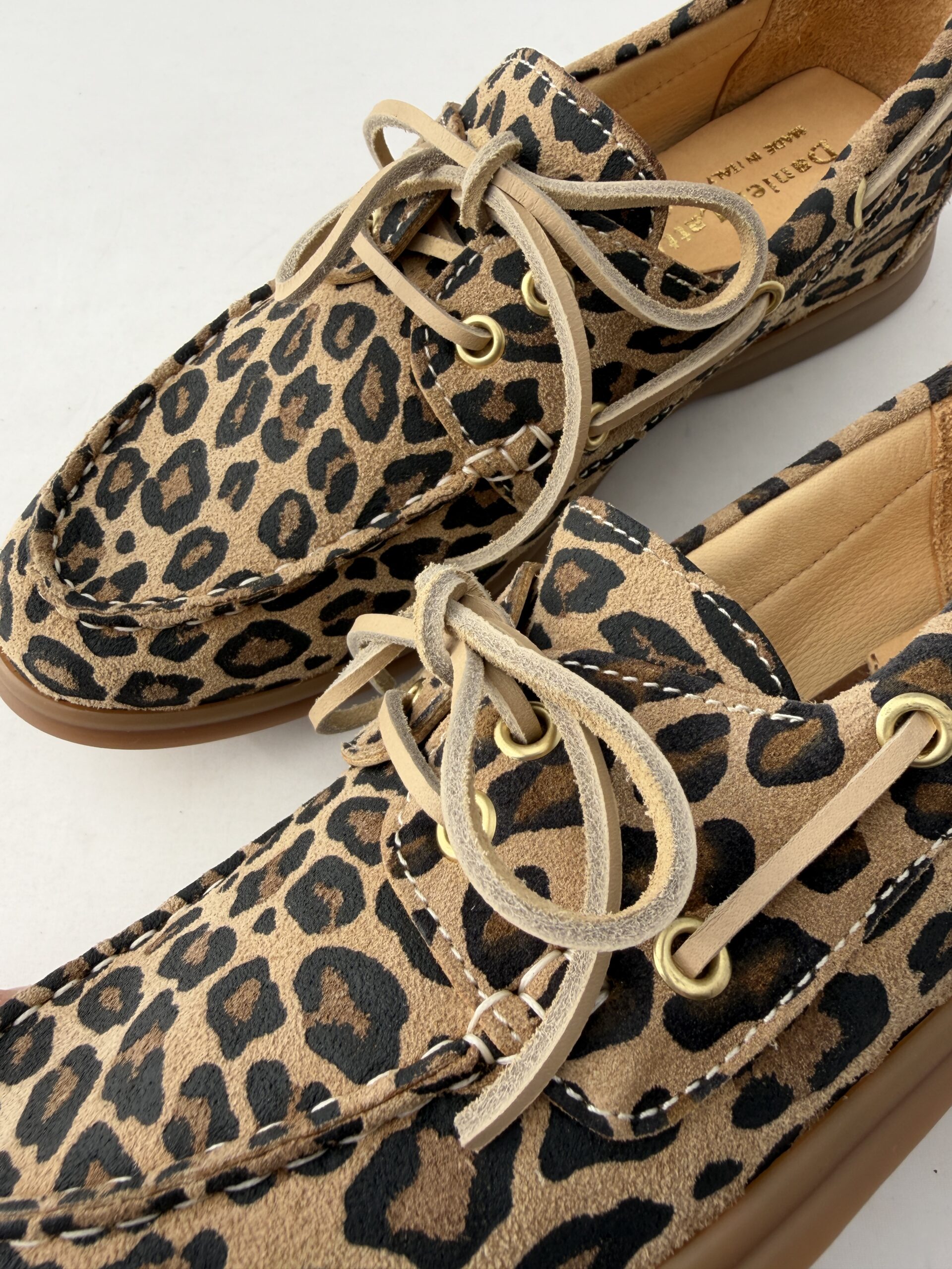 Barca Leopardate Stringate - immagine 3
