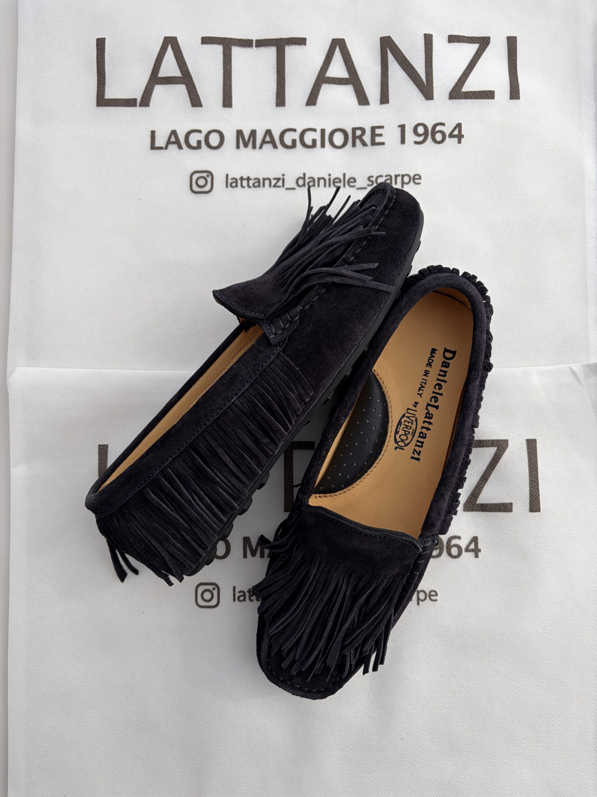 Mocassini Frangia Blue - immagine 4