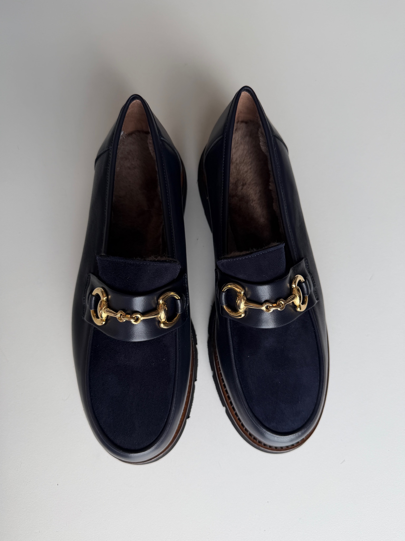 Nappa e Camoscio Blue