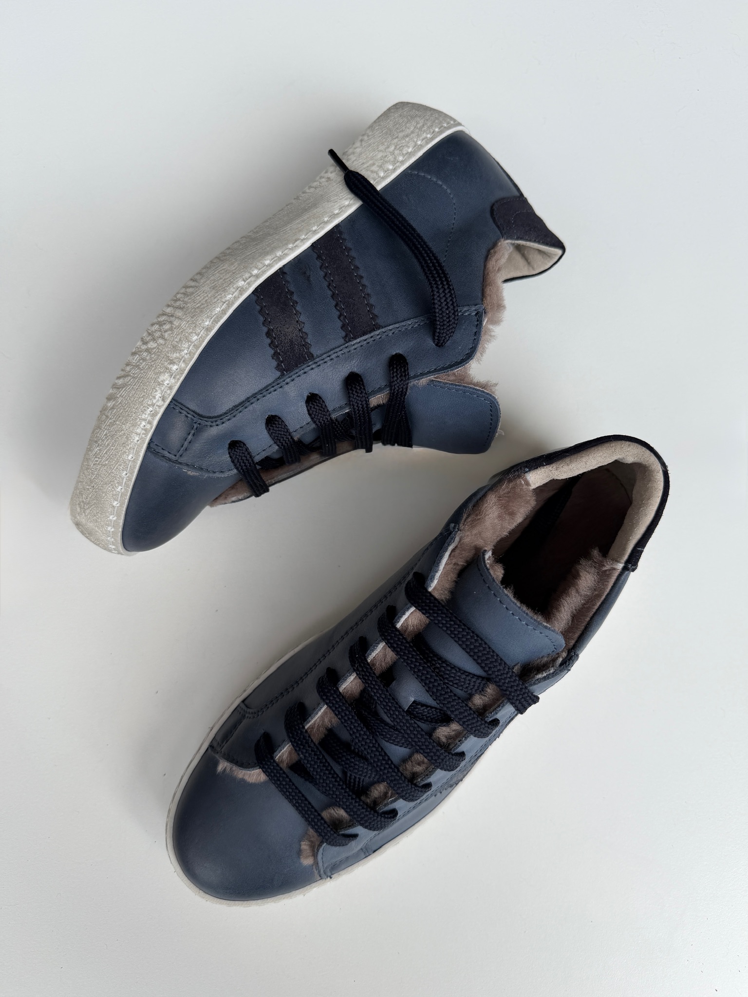 Sneaker Fodera Agnello Denim - immagine 4